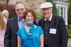 Jonathan and Lorraine Sharaf, Marv Woodall