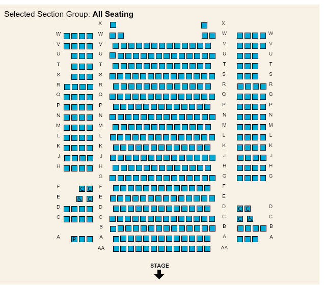 Njpac Org Seating Chart